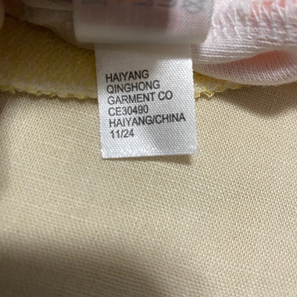 Haute Hippie Kids Terry Cloth Pajama Lounge Set, Pastel Stripes, Size Large. - Picture 8 of 13